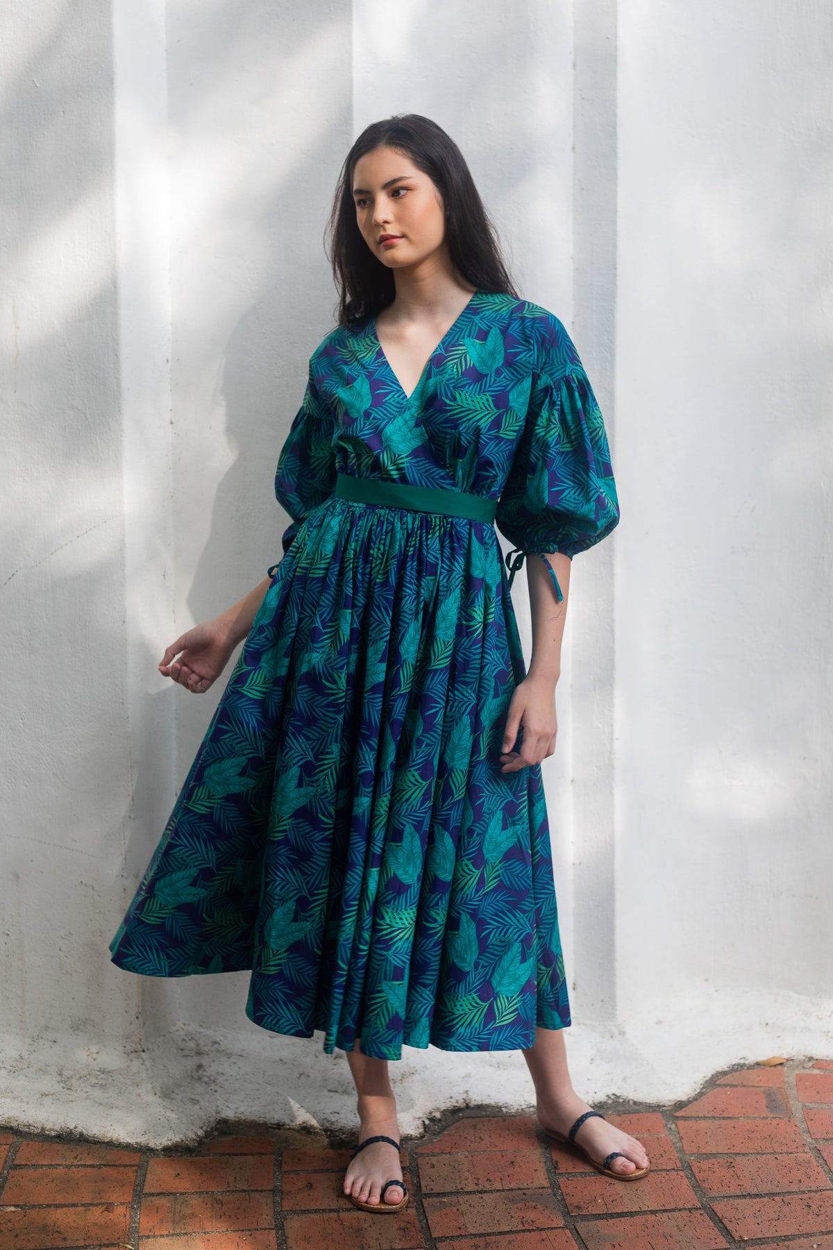 Hanoi cotton dress by The Tangerine Road